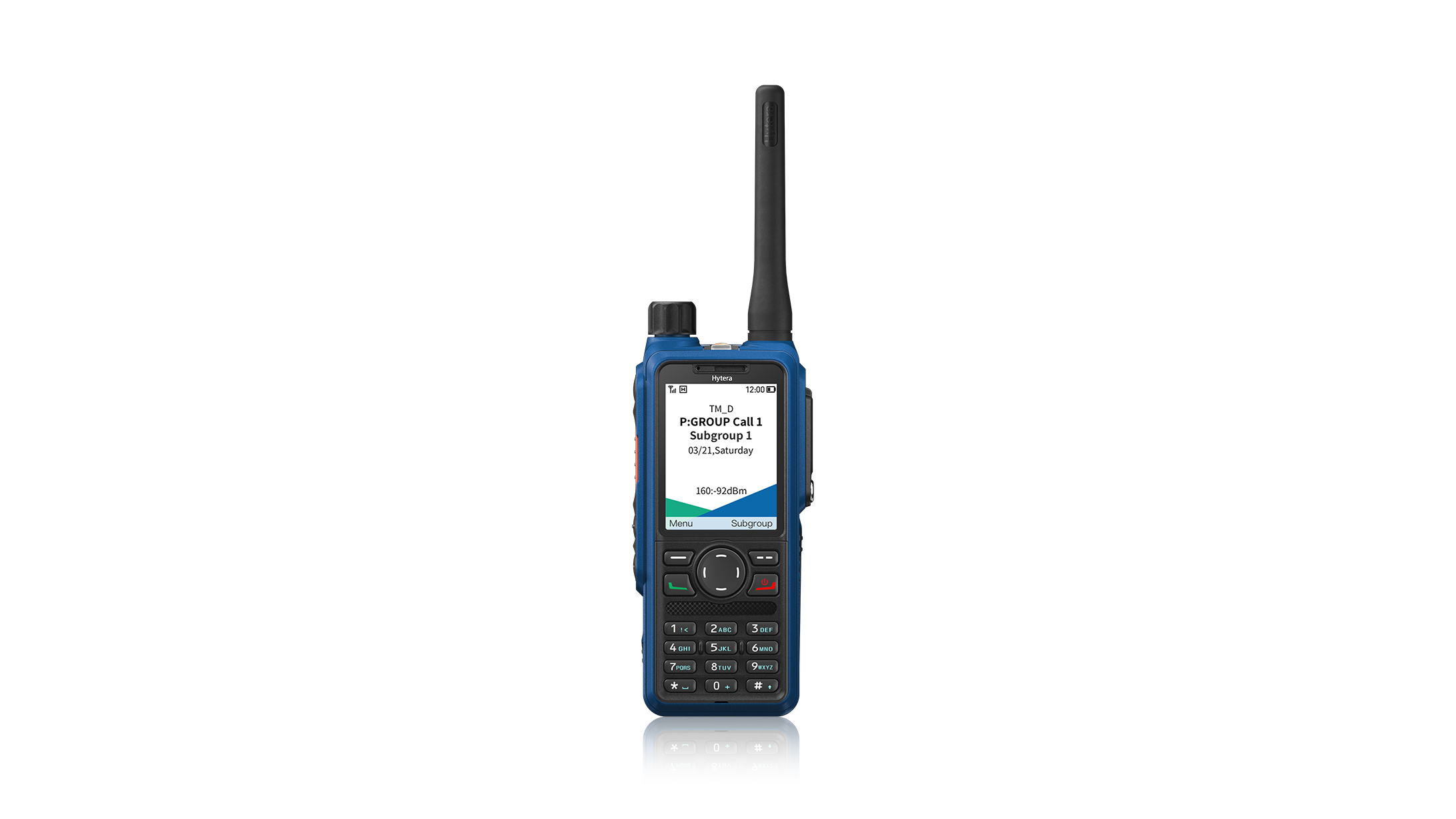 Искробезопасная портативная радиостанция двусторонней связи HP79XEx IIA DMR