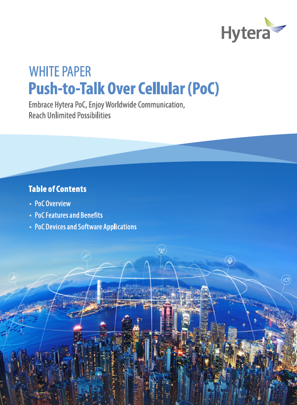 Push-to-talk Over Cellular (PoC) White Paper