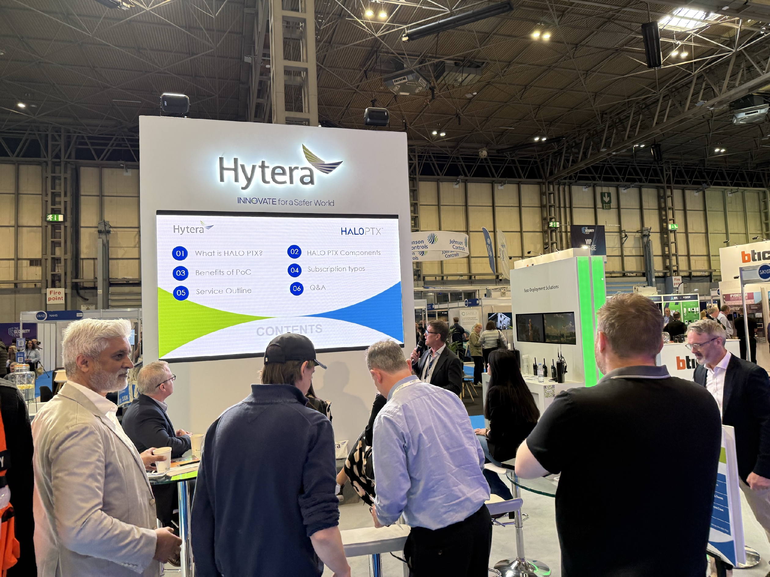 Hytera Unveils HALO PTX and PNC660 at The Security Event 2025 - Hytera EU