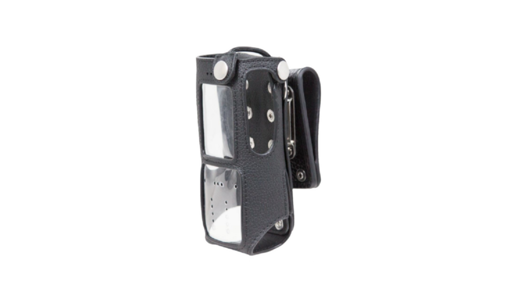 LCY030 Leather Carrying Case with Window and Swivel -- for PT590