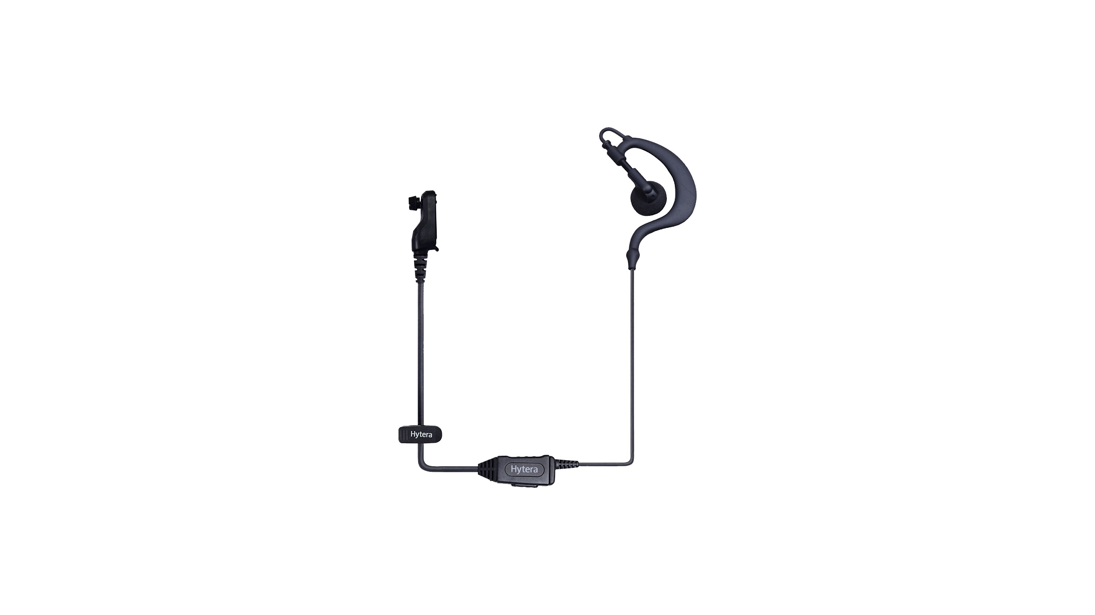 C-earset with in-line MIC PTT&VOX directly attached to radio for AP5/BP5 series