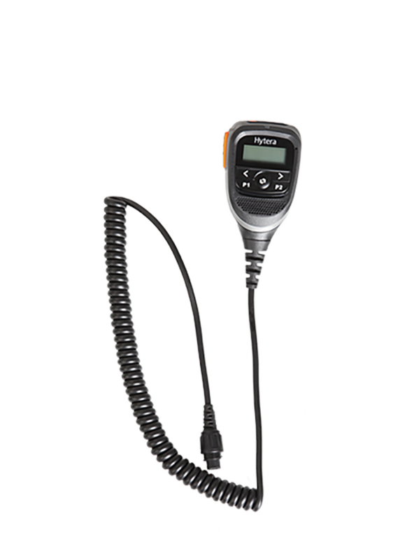 Remote Speaker Microphone with LCD Display -- for E-pack100, E-pack200, E-center