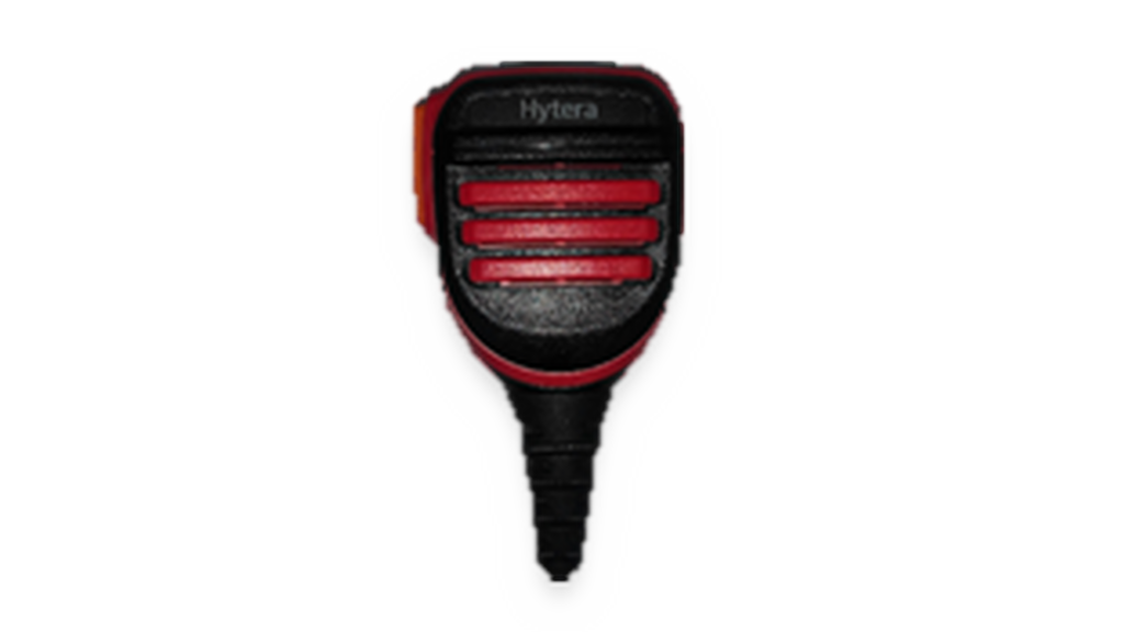 SM26N13P-Ex  Intrinsically Safe Remote Speaker Microphone (black-red shell) -- for HP715Ex, HP795Ex, PT890Ex