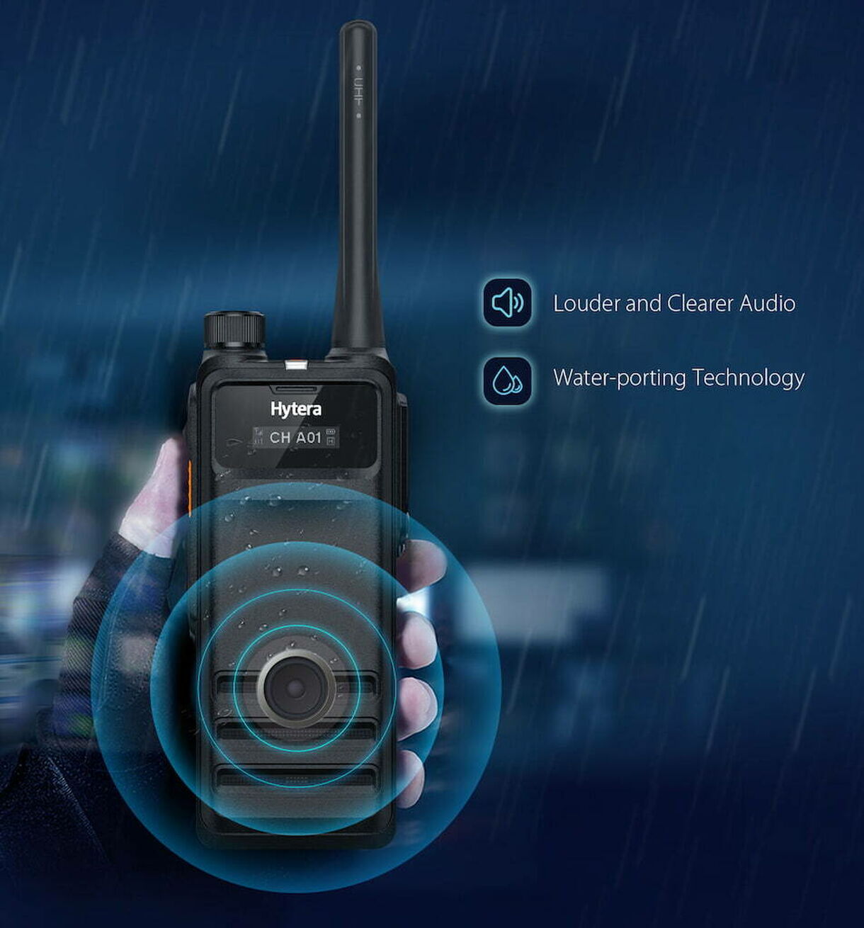 HP705 Next Generation DMR Two Way Radio