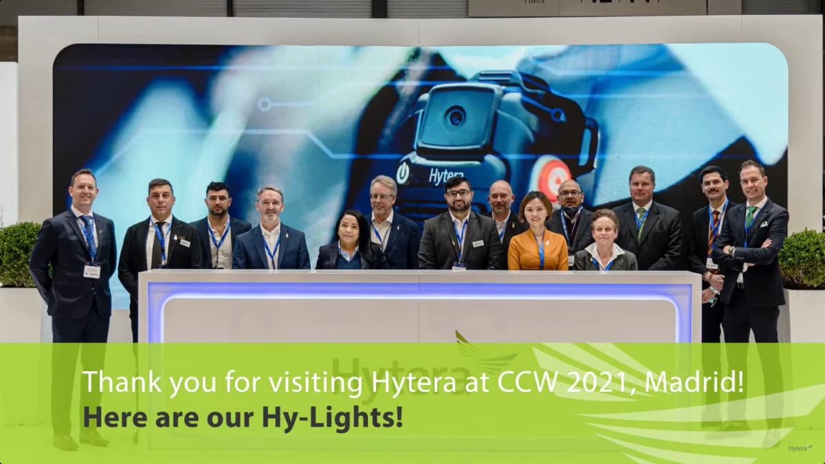 Hytera at CCW 2021