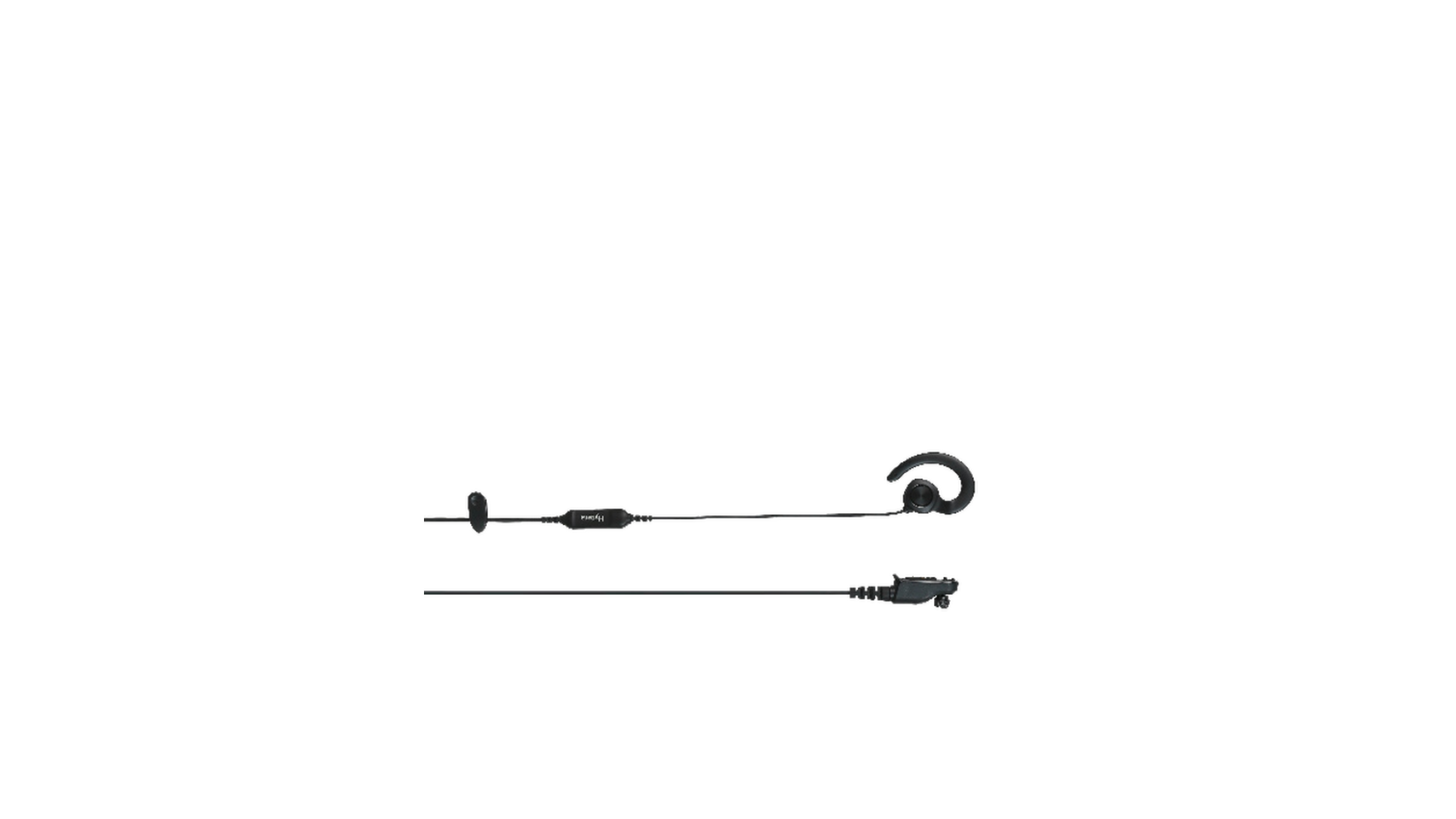 EHN35L-P C-earset for left ear with in-line MIC and PTT -- for AP5/BP5 series