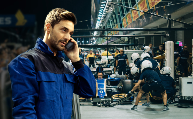 Stay on track with reliable communication solutions for Motorsport from Hytera