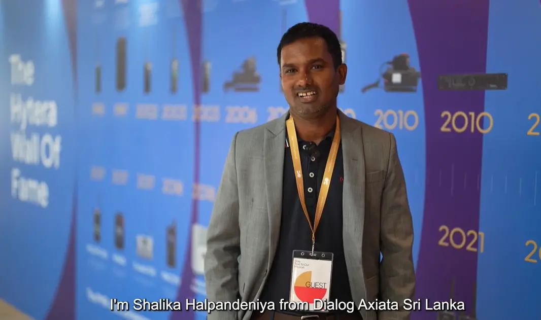 Voice from Hytera Sri Lanka Partner Dialog Axiata PLC