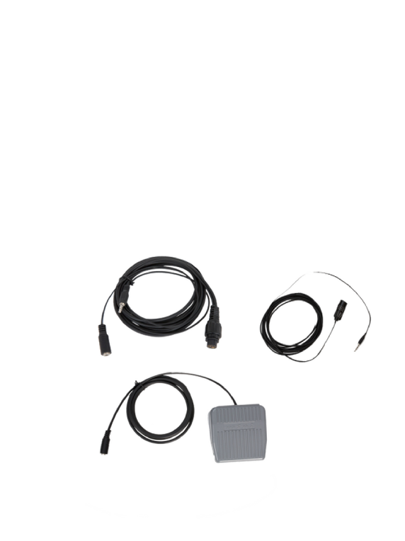 Cable Kit incl. Foot Switch to be used with car kit