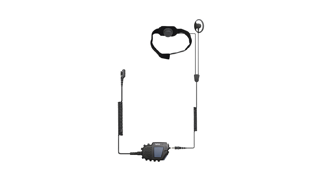 Atex Intrinsically Safe Throat-microphone headset with PTT Button