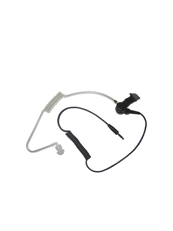 Receive-Only Earpiece with Transparent Acoustic Tube