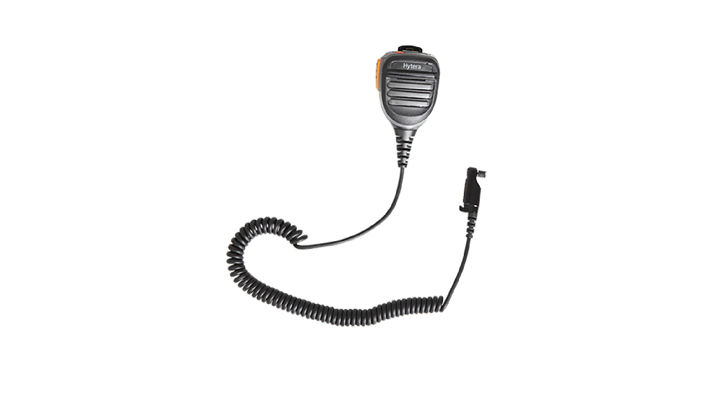 Waterproof Remote Speaker Microphone (IP67) with emergency button