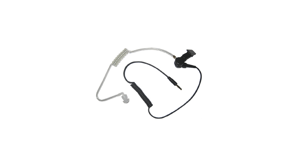 Earbud with Acoustic Tube (Receive-Only) (3.5mm Audio Plug)