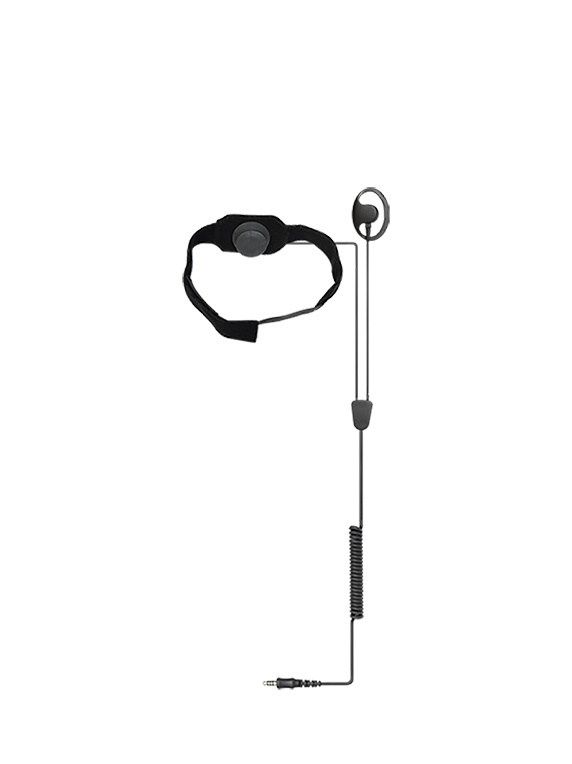 Throat Vibration Earpiece (single speaker)