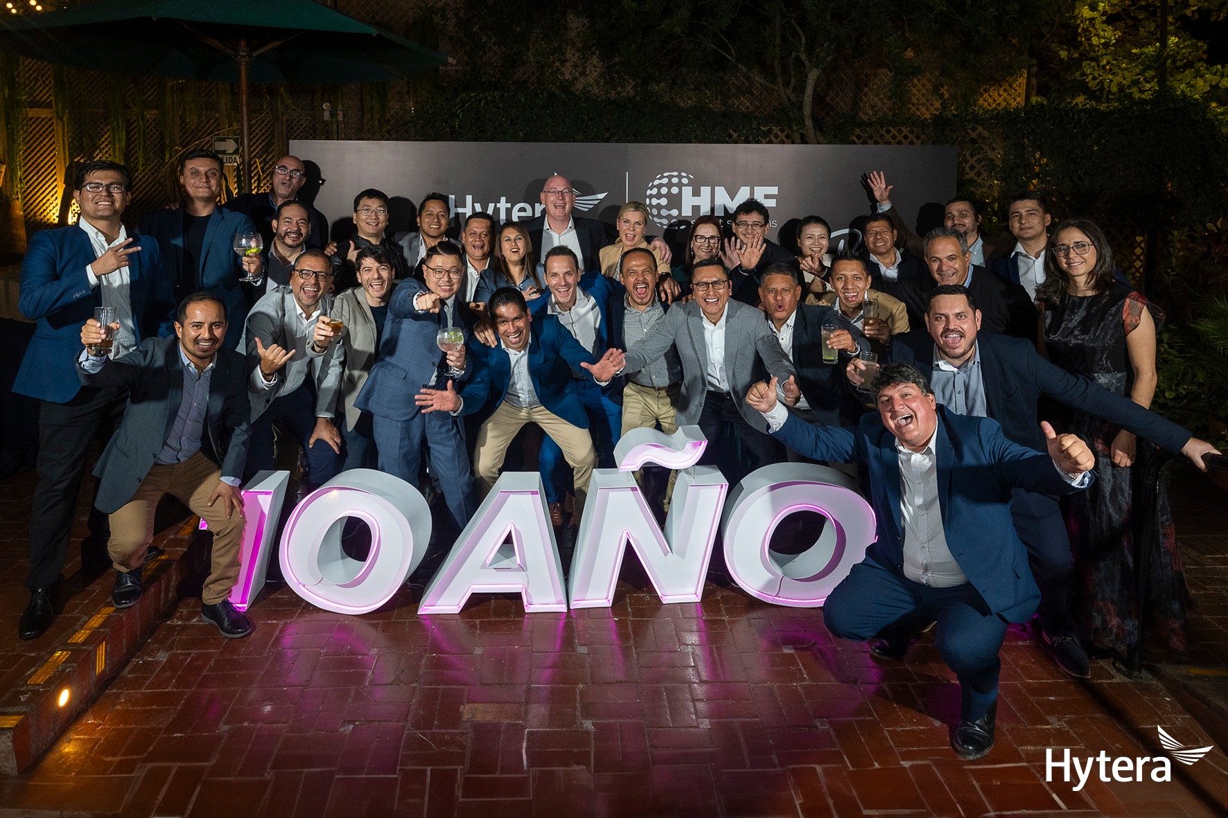 Todo el equipo de Hytera Perú