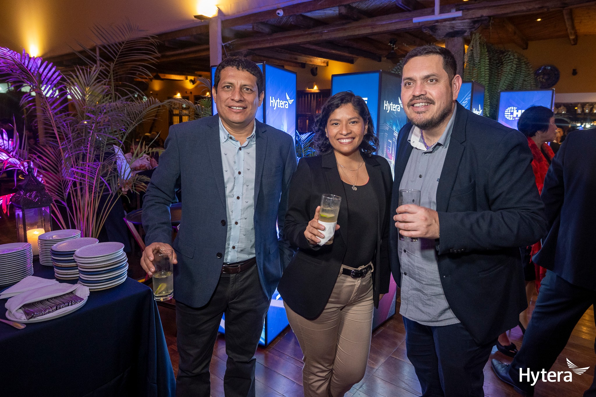 Empresa Calmet con Alan Cueva de Hytera Perú