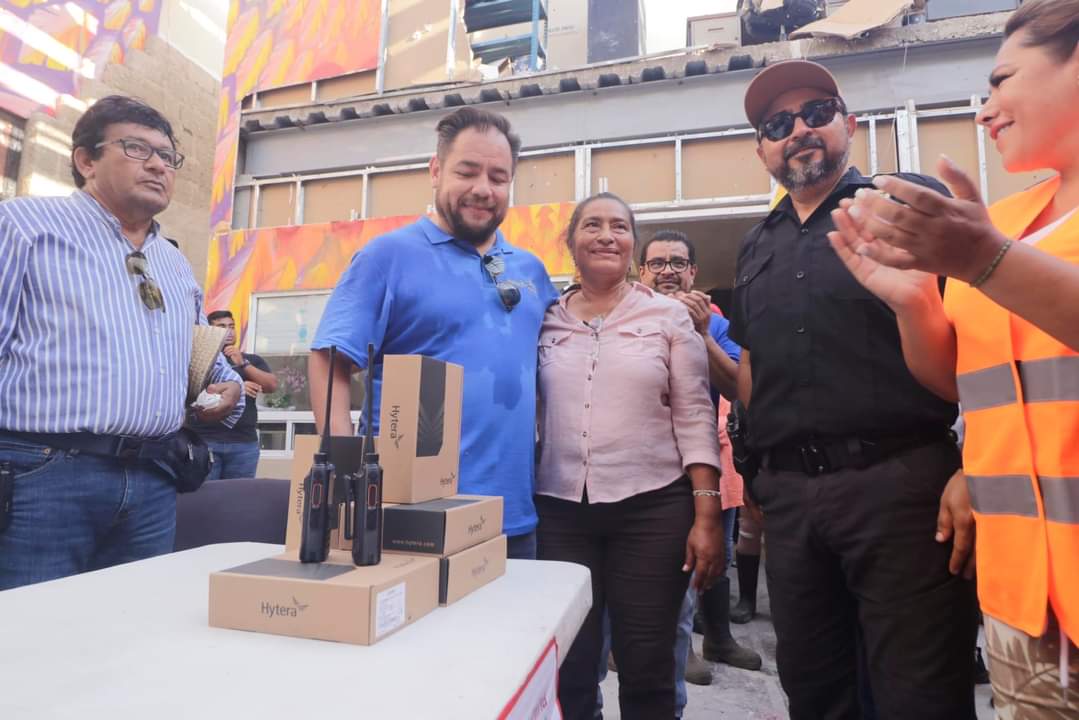 Hytera dona sistema de comunicaciones en Guerrero, México