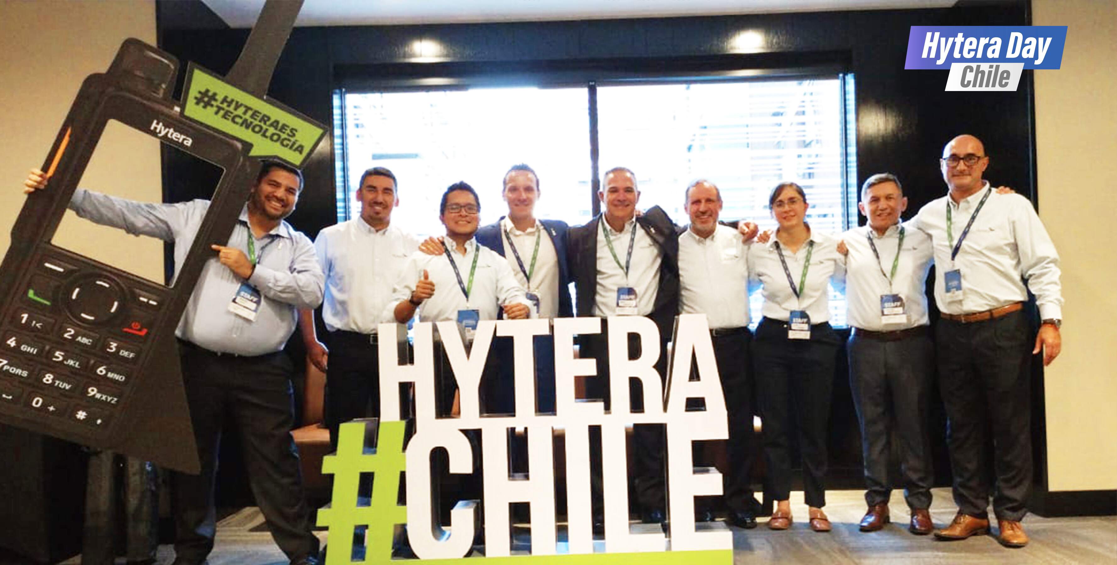 Representantes de Hytera Chile