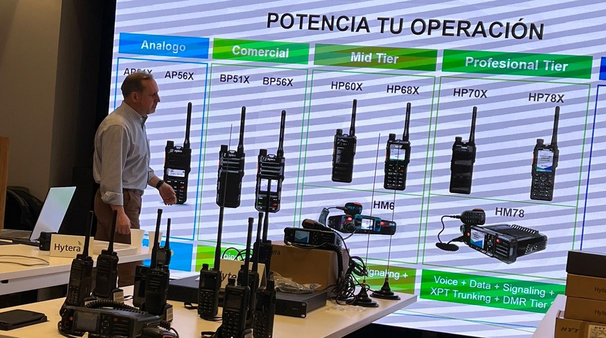 Portafolio DMR Hytera en Security One
