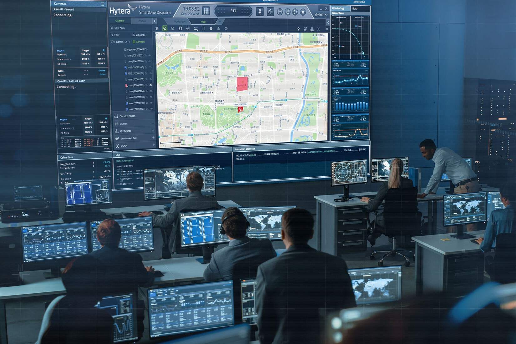 Centro de Comando y Control: Una Guía Esencial - Hytera