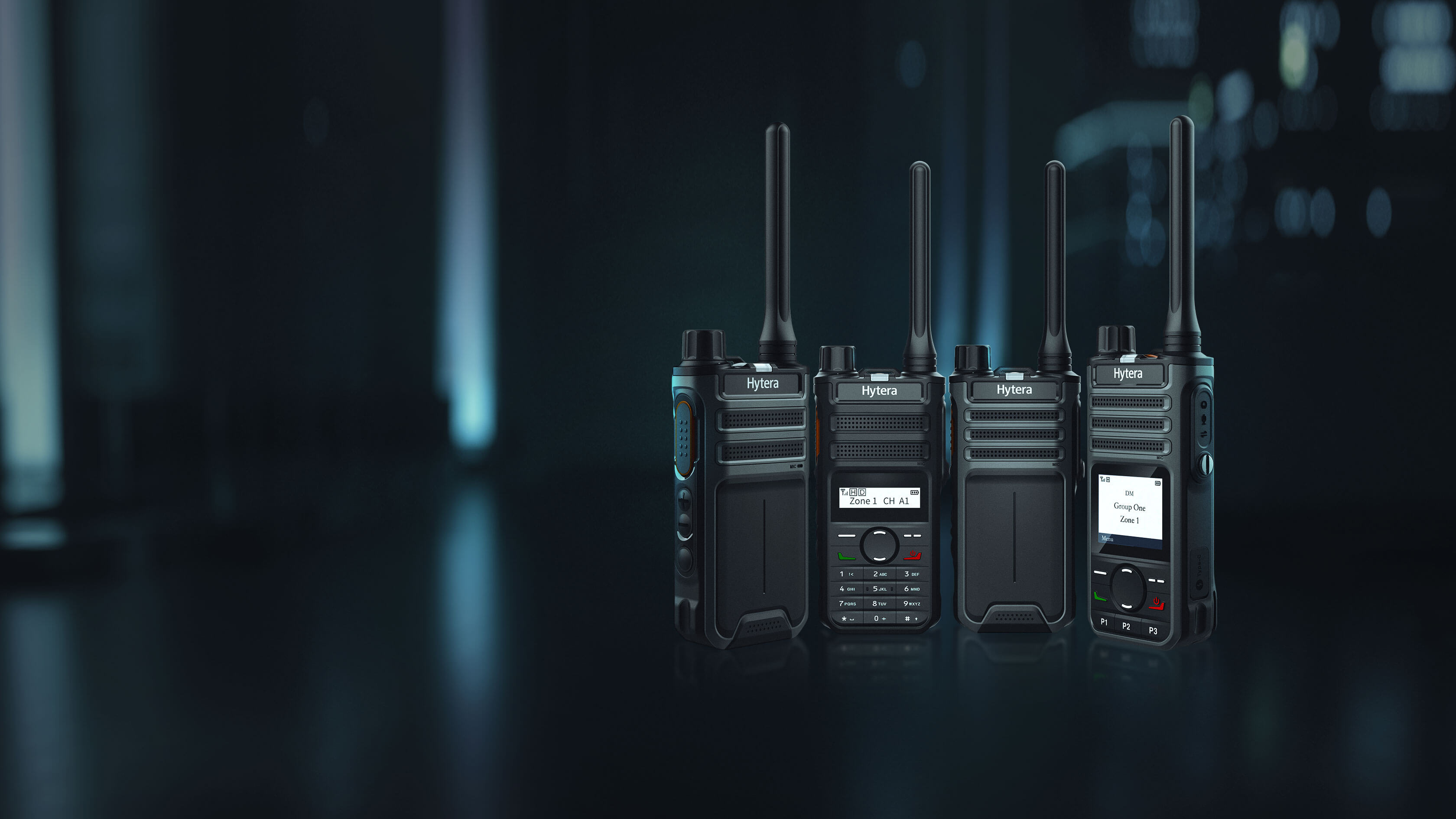 Radios professionnelles de nouvelle génération Hytera