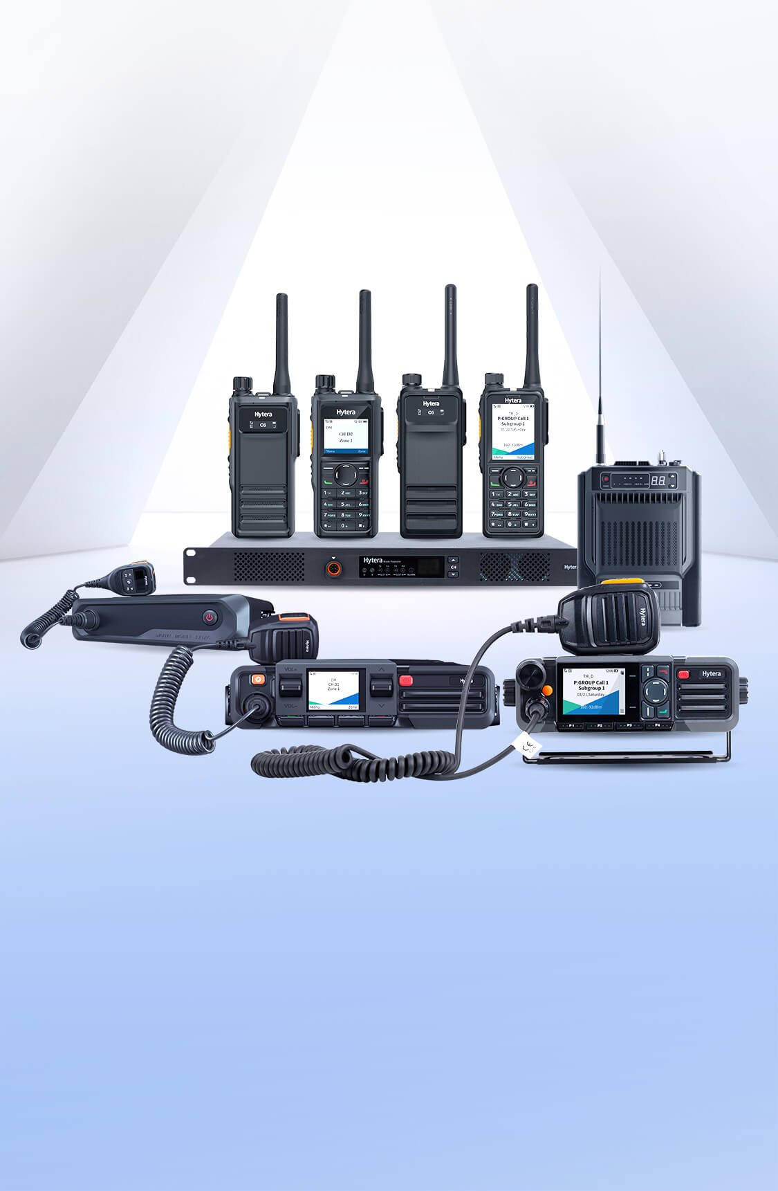 Newly Released Twoway Radio H Series, HP Two Way Radios Hytera