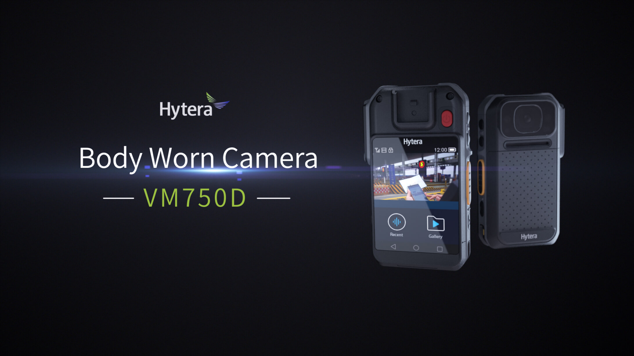 Hytera VM750D Body Worn Camera