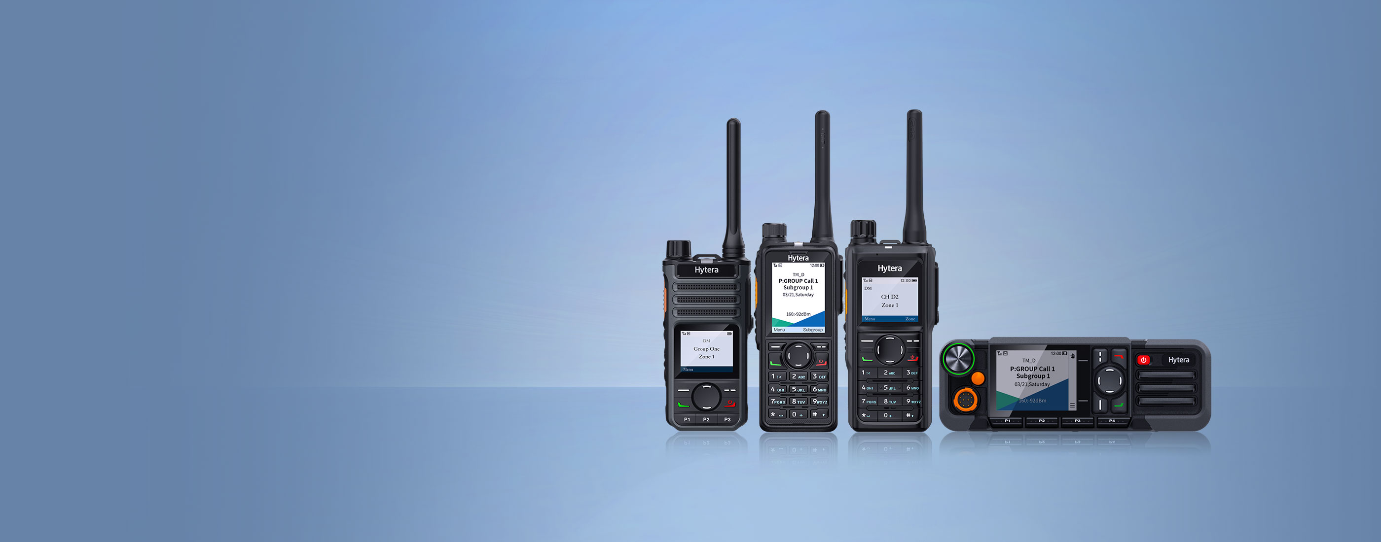 Radios Digitales Hytera de Dos Vías