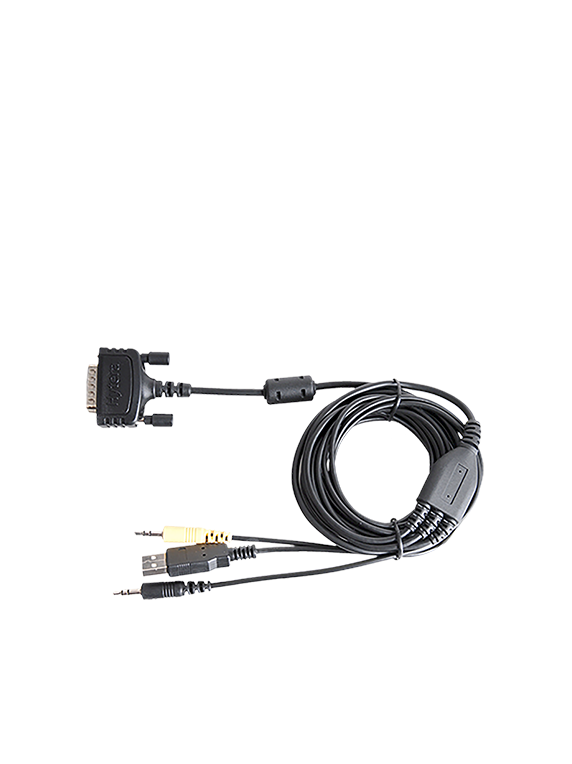 Dispatching Cable with USB Port&Dual Audio Jack