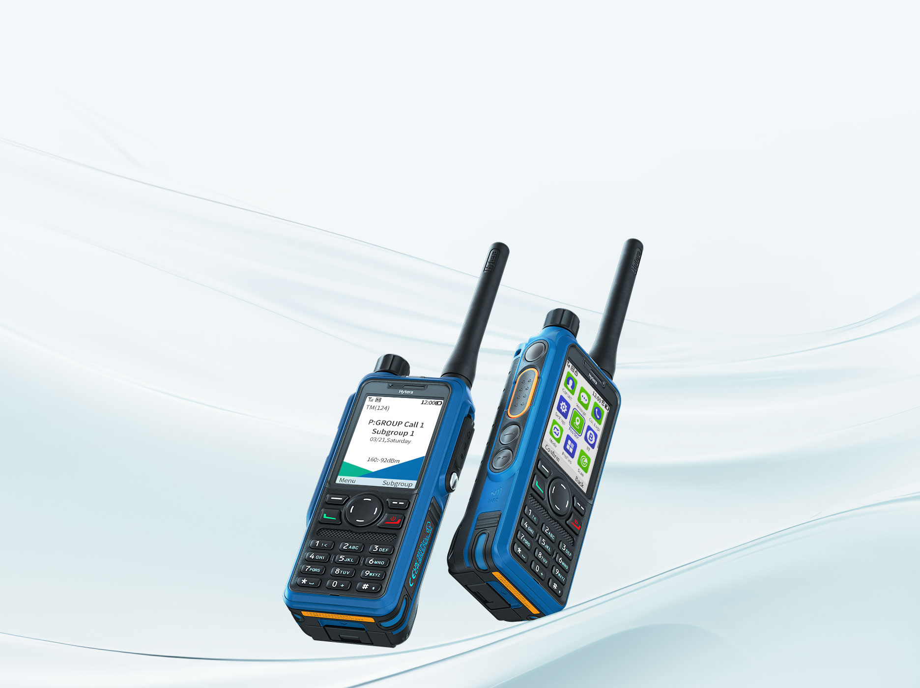 Intrinsically Safe DMR Portable Two-way Radio HP79XEx IIC