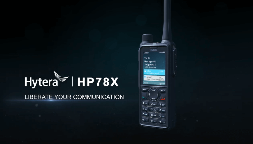 HP78X DMR, radio numérique professionnelle