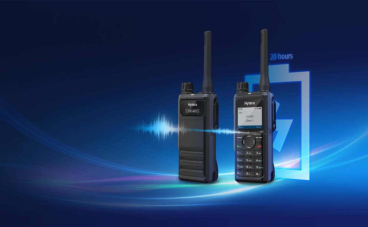 Radio HP606 y HP686 de Hytera